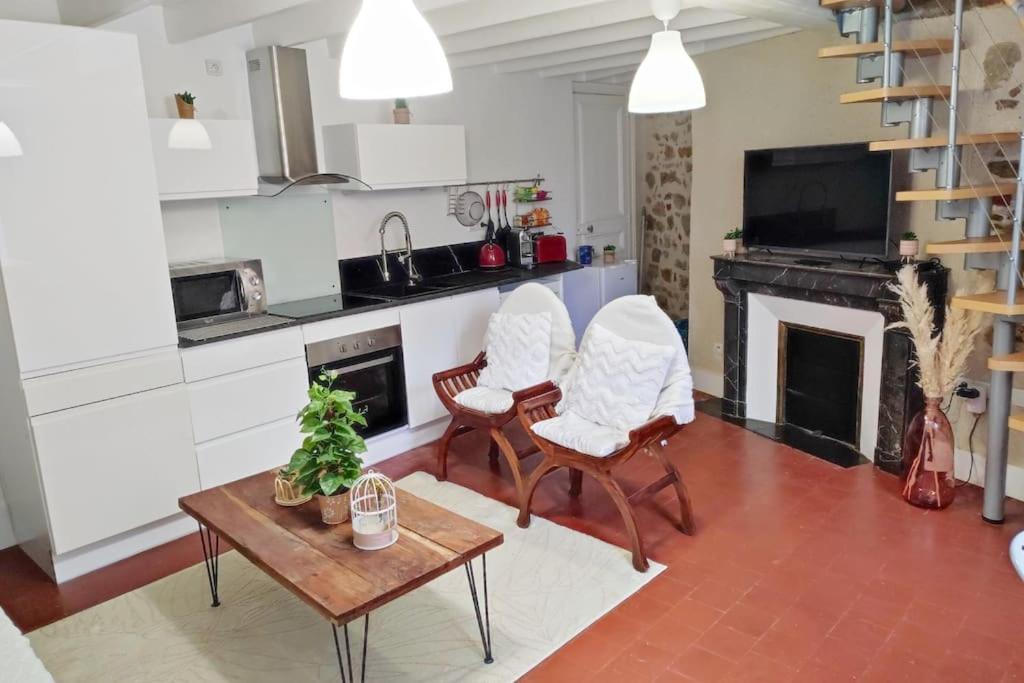 Charmant Duplex En Centre-Ville Le Mans Kültér fotó